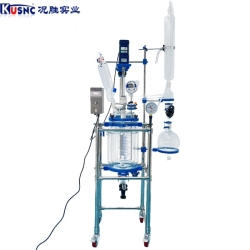 10L雙層玻璃反應釜